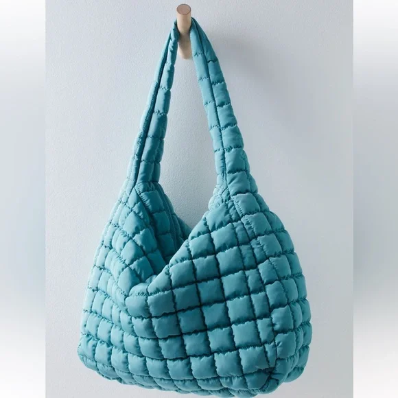 FP Movement by Free People Blue Quilted Crossbody Bag - Picture 5 of 5